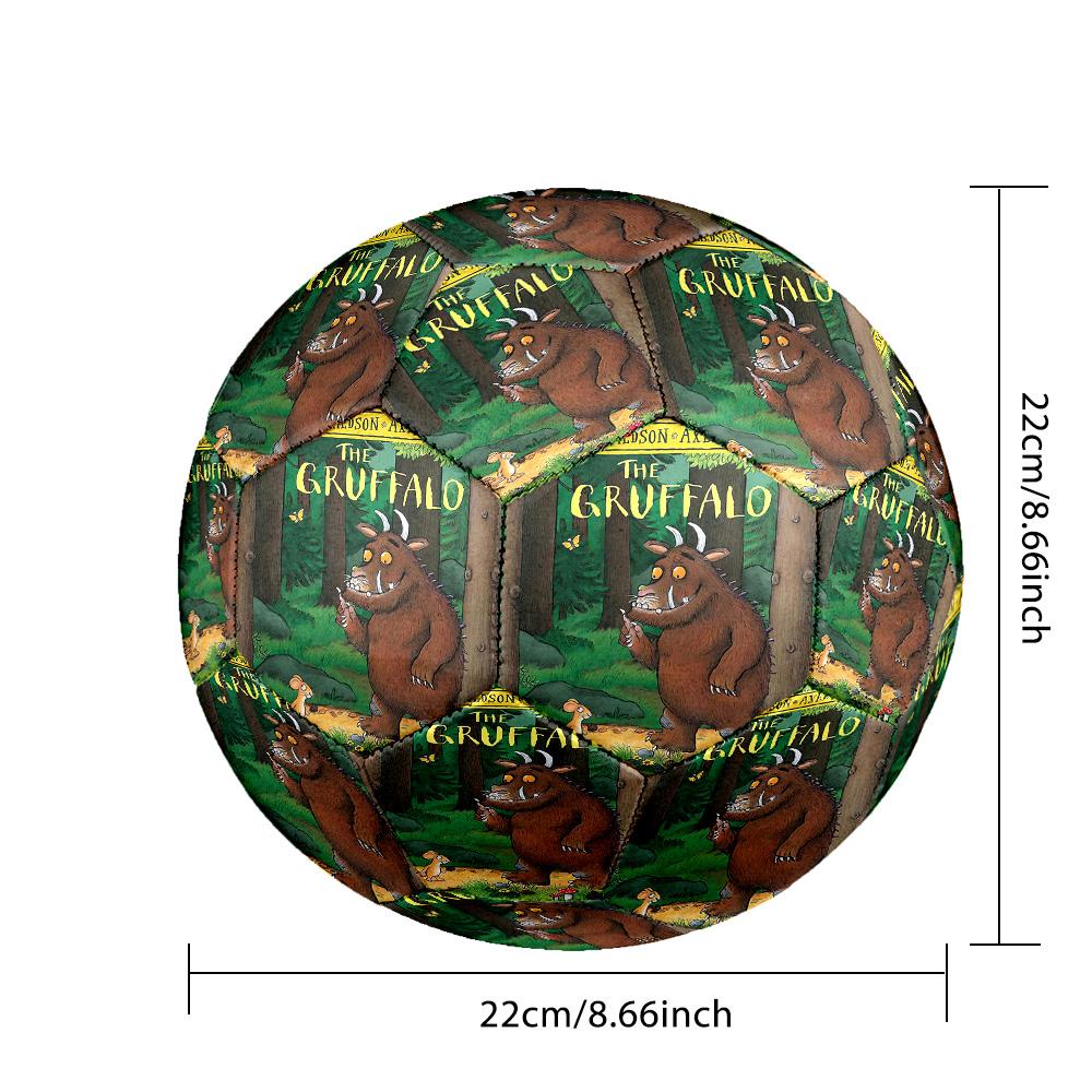 Size 5 Football The Gruffalo Pattern, Wear‑Resistant Soccer Ball for Match Training Daily Sports Play