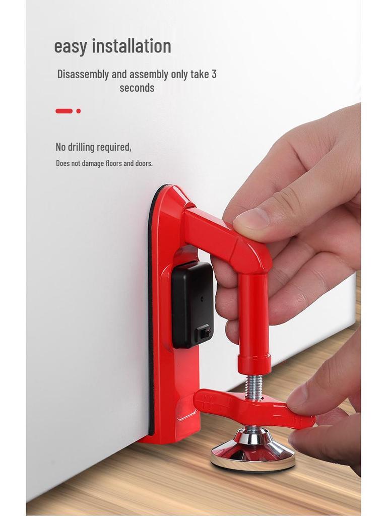 Anti-Theft Door Stopper for Home & Travel Safety – Women's Self-Defense Gadget