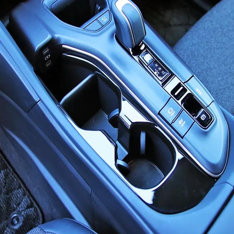 L/ RHD For Toyota Crown Signia Estate 2025 2026 center conlose gear shift panle front water cup coverDecoration Trim Accessories