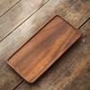 Natural Wooden Tray Serving Table Tray Table Plate Snacks Food Storage Dish Sushi Plate for Hotel Home Serving Tray