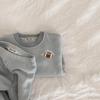 Fleece Lined Baby Clothes Sets for Autumn Winter Cute Cute Embroidered Sweatshirt + Pant Kids Tracksuits