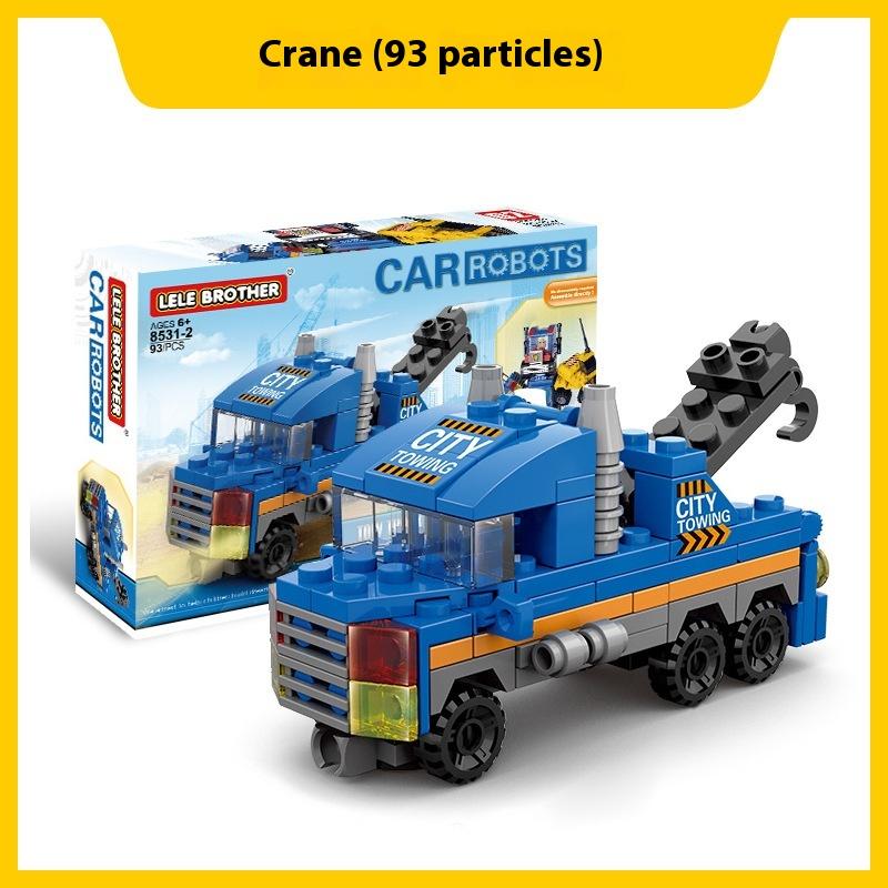 

Грузовик Строительные блоки Машина Робот Деформация Мелкие частицы Детские развивающие игрушки для сборки