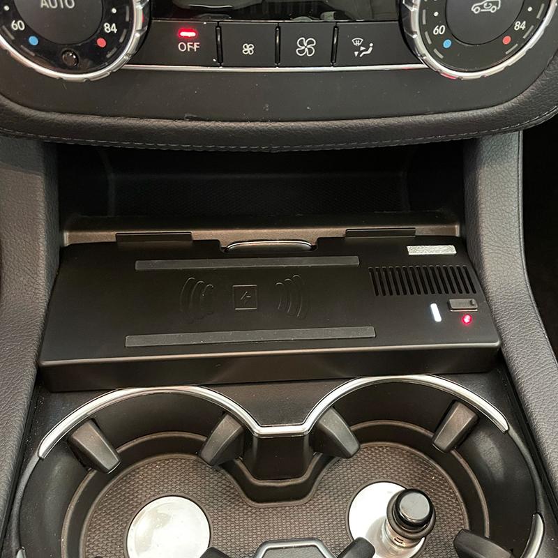 15W Car wireless charger mobile phone charger charging pad panel charging holder for Mercedes Benz W166 C292 X166 GLE GLS GL ML