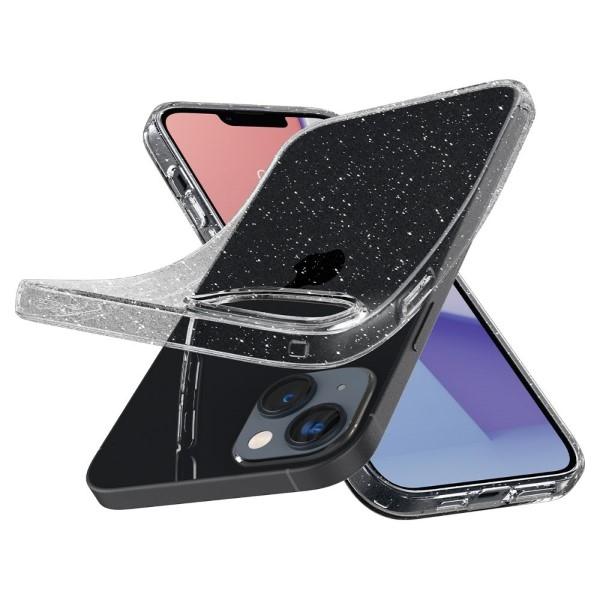 Etui Do iPhone 14 Plus Spigen Liquid Crystal Glitter Przezroczyste