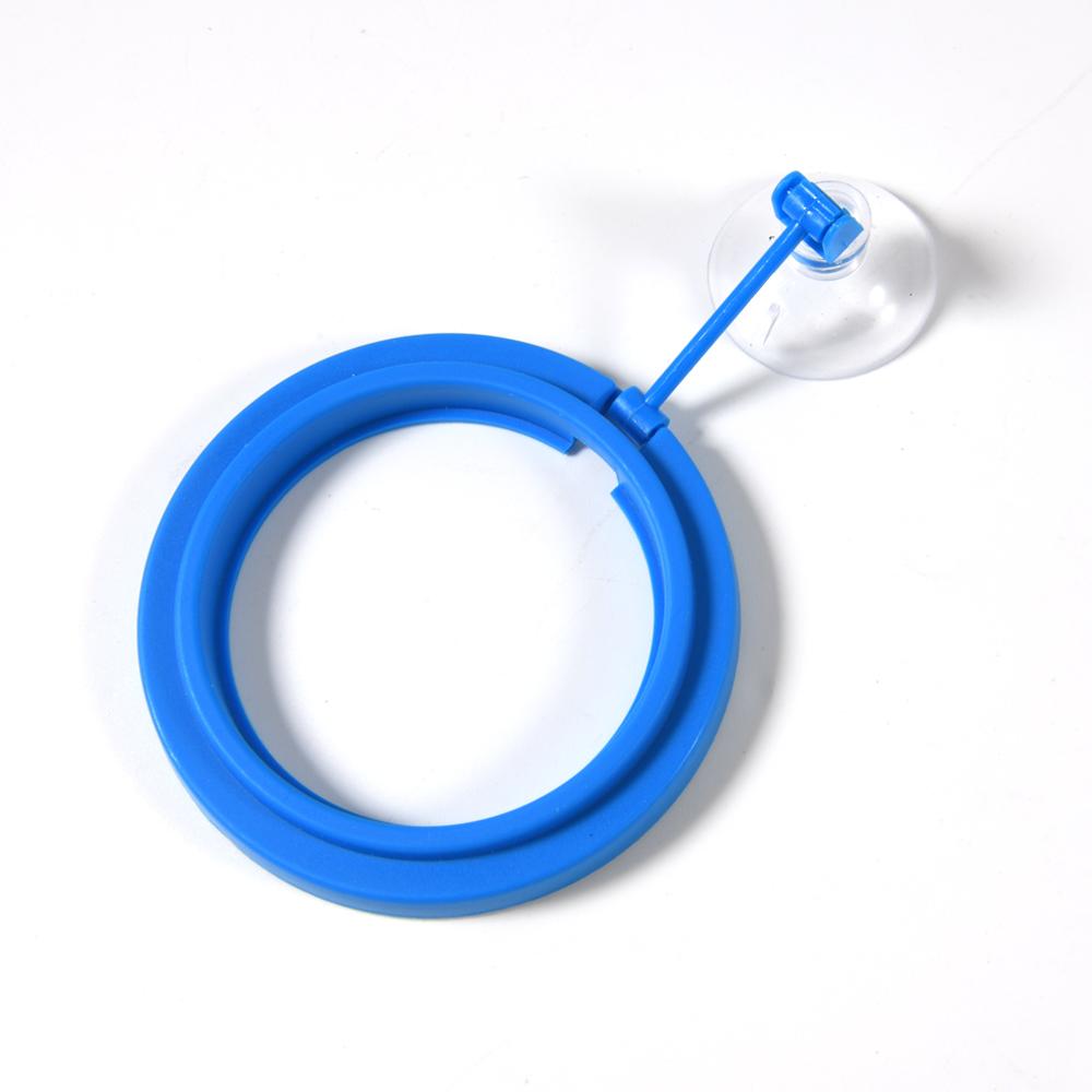 

New Aquarium Feeding Ring Fish Tank Station Floating Food Tray Square Circle Accessory Water Plant Buoyancy Suction as picture