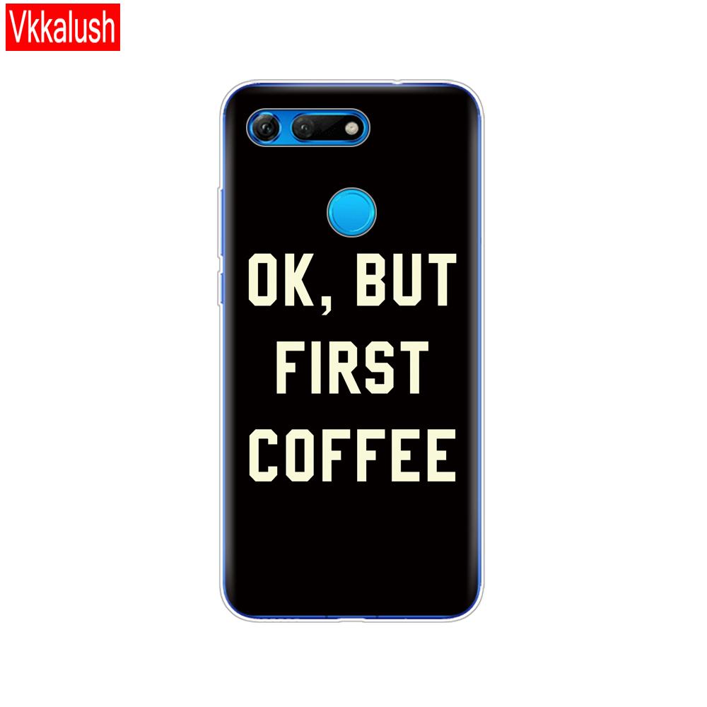 Silikonhülle für Huawei Honor View 20 V20 Hülle TPU Funda Weiche Silikonhülle für Honor V20 Capa Niedliches Tiermuster
