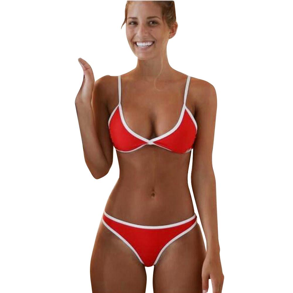 Buy Women Brazil Style Swimwear Beach Bikini Set Push-up Padded