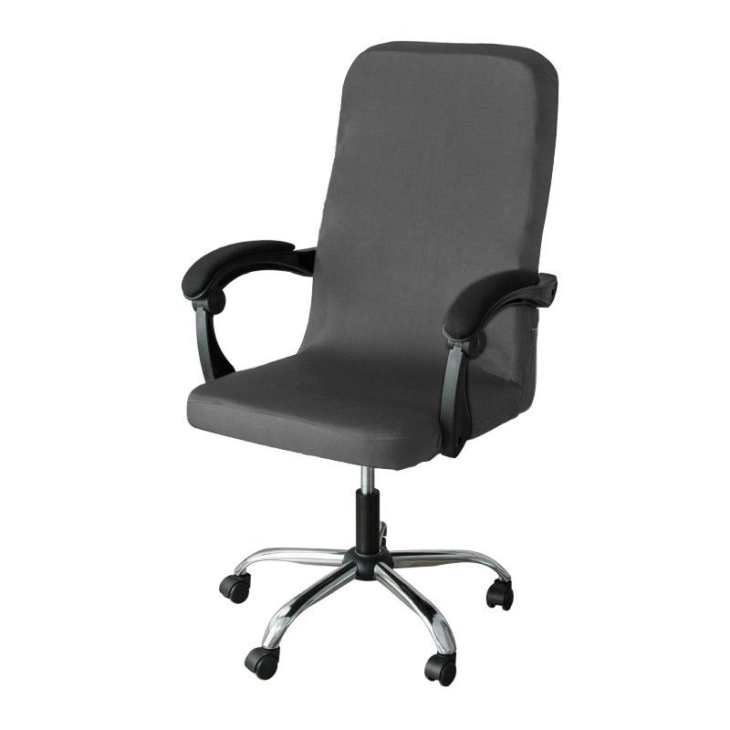 Elastic Office Computer Swivel Chair Covers Solid Color Gaming Armchair Protector Spandex Washable Chair Slipcover for Study
