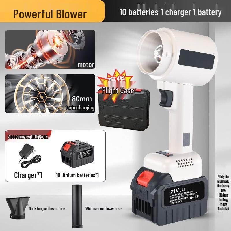 SMVP High-Speed Turbine Blower Fan CN plug (adapter included)