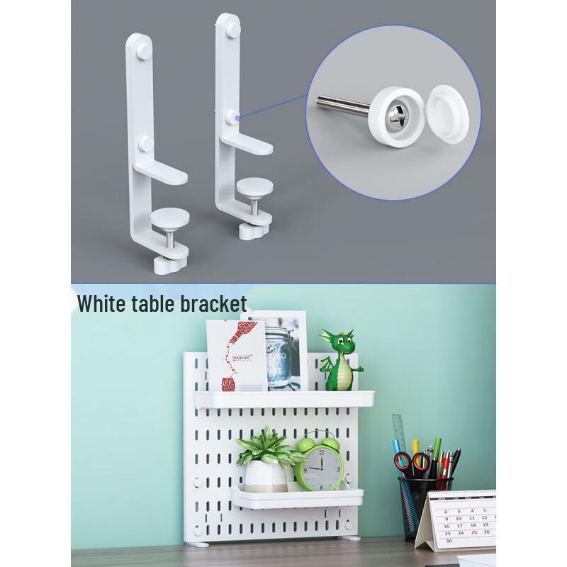 Miling No-Punch Pegboard Wall Storage Rack