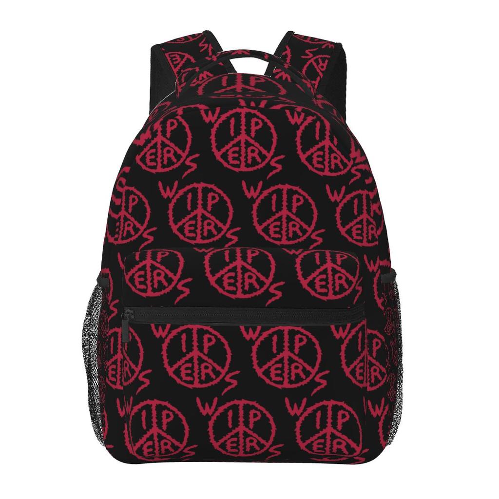 Wipers Logo 2 Student Backpack School Bag Hiking Travel Daypack for Boys Girls Fashion Bookbag Shoulder Bags