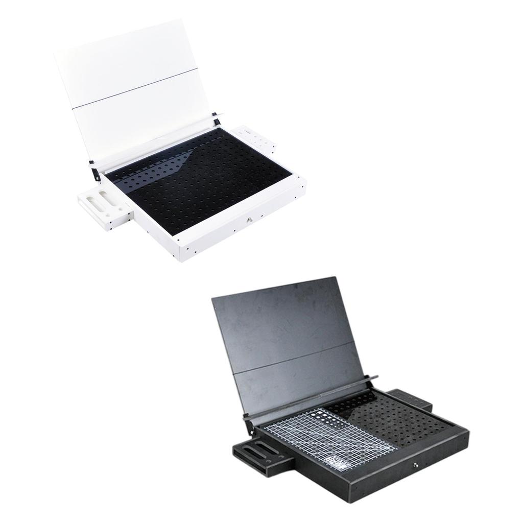 Model Building Box Model Kit Tool Worktable Portable DIY Model Shelf Stand Parts