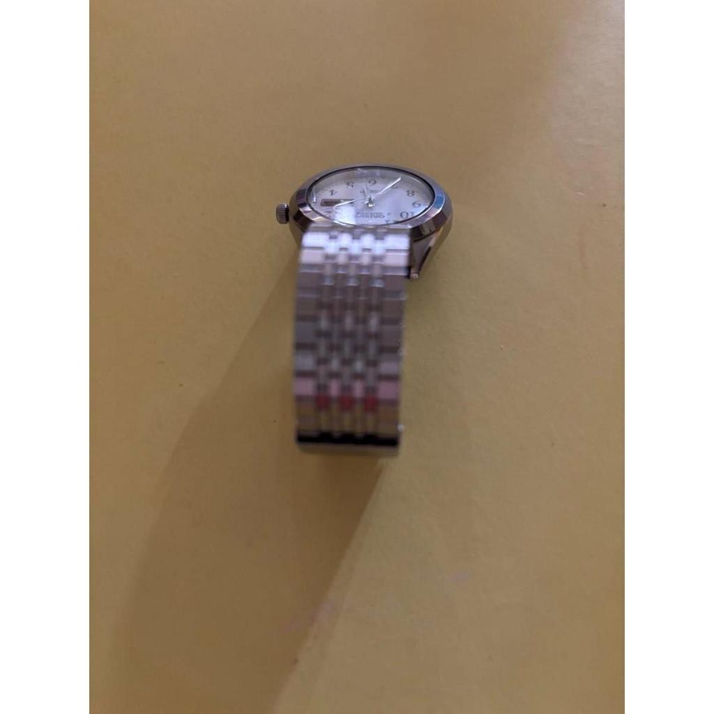 Used ORIENT QUARTZ Men's Watch Silver