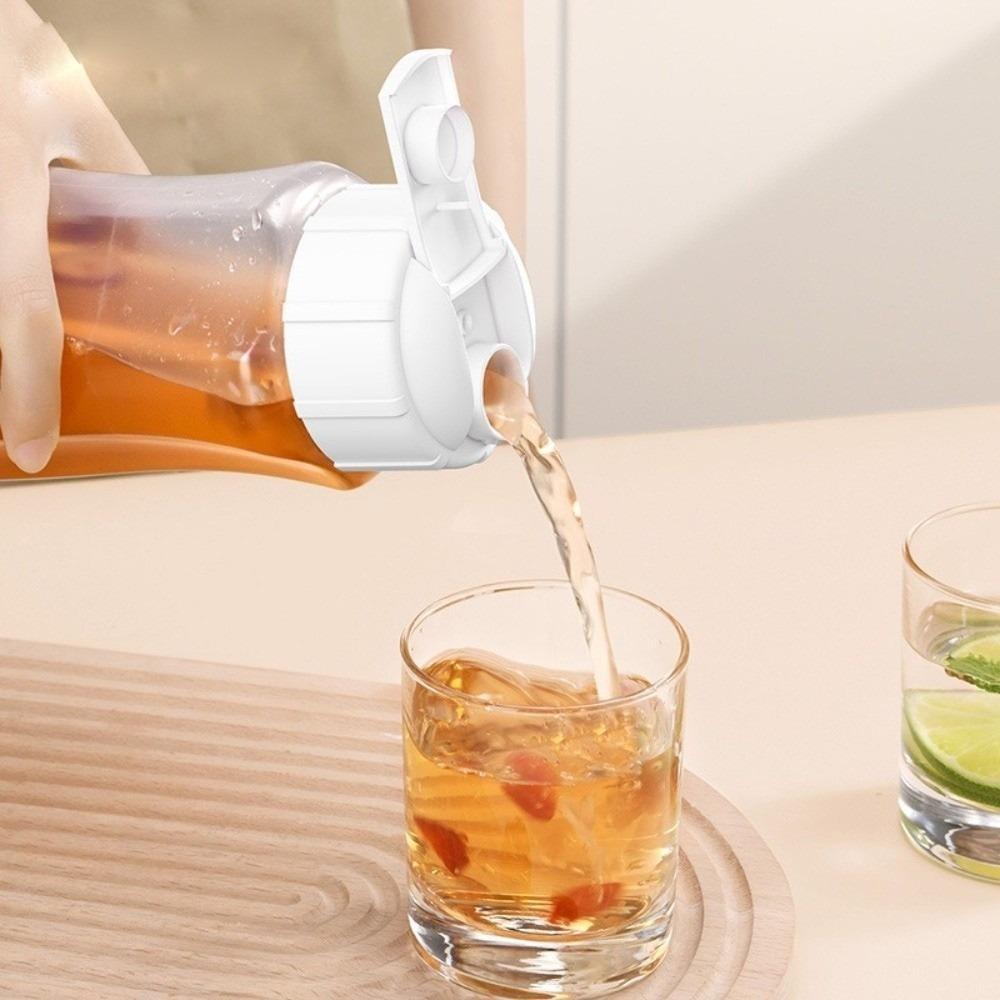 New 1L/2L Cold Water Kettle Durable with Cap Juice Teapot Heat Cold Resistance Large Capacity Water Bottle Household Supplies