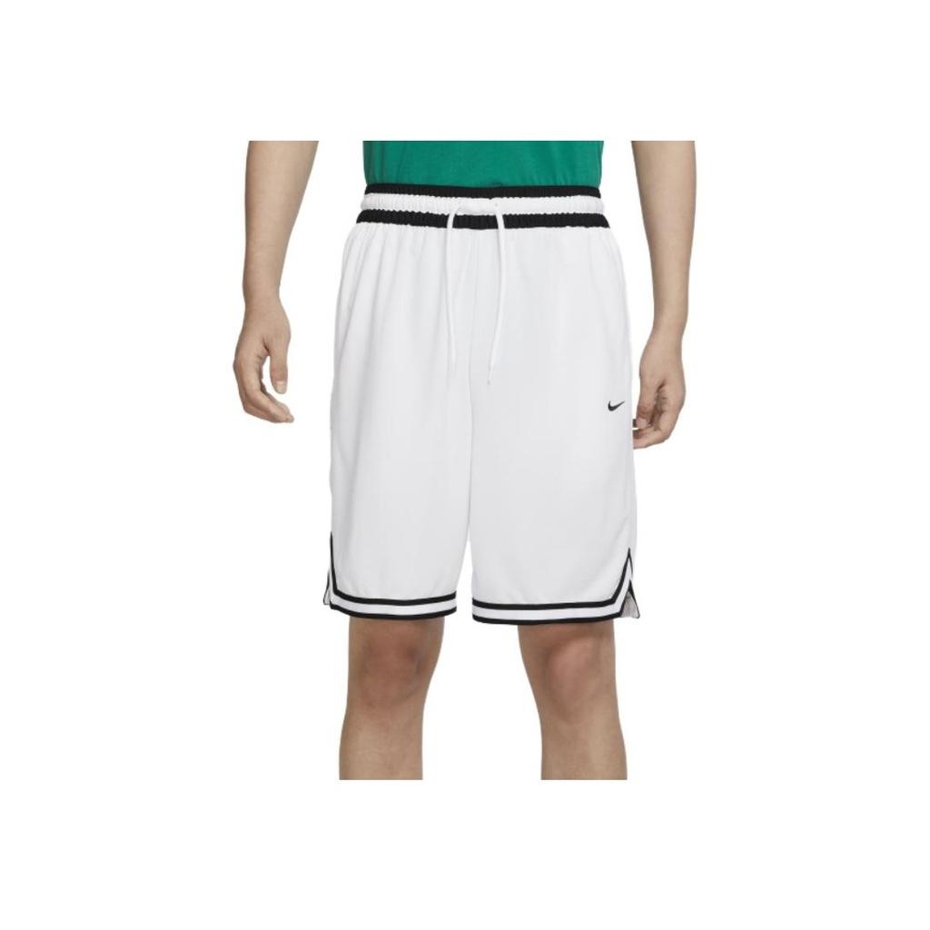 Nike Dri-Fit DNA Logo Print Stripe Drawstring Sports Shorts Men Bottoms White DH7161-100