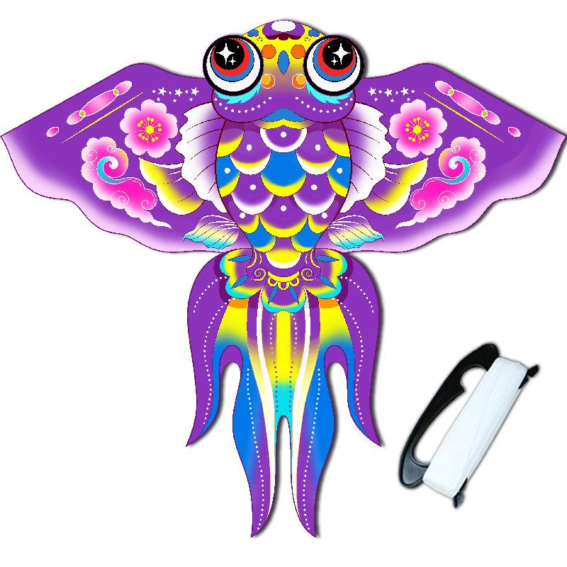 Weifang Colorful Goldfish Koi Kite: Children's Cartoon Animal Kite