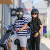 Harley Retro Motorcycle Helmet Helmet Men and Women Couple Pedal Electric Motorcycle Helmet Leather Helmet Four Seasons