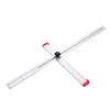 Hole Drilling Template Multifunctional Multi Angle Adjustable Non Slip Handle T Square Measuring Tool