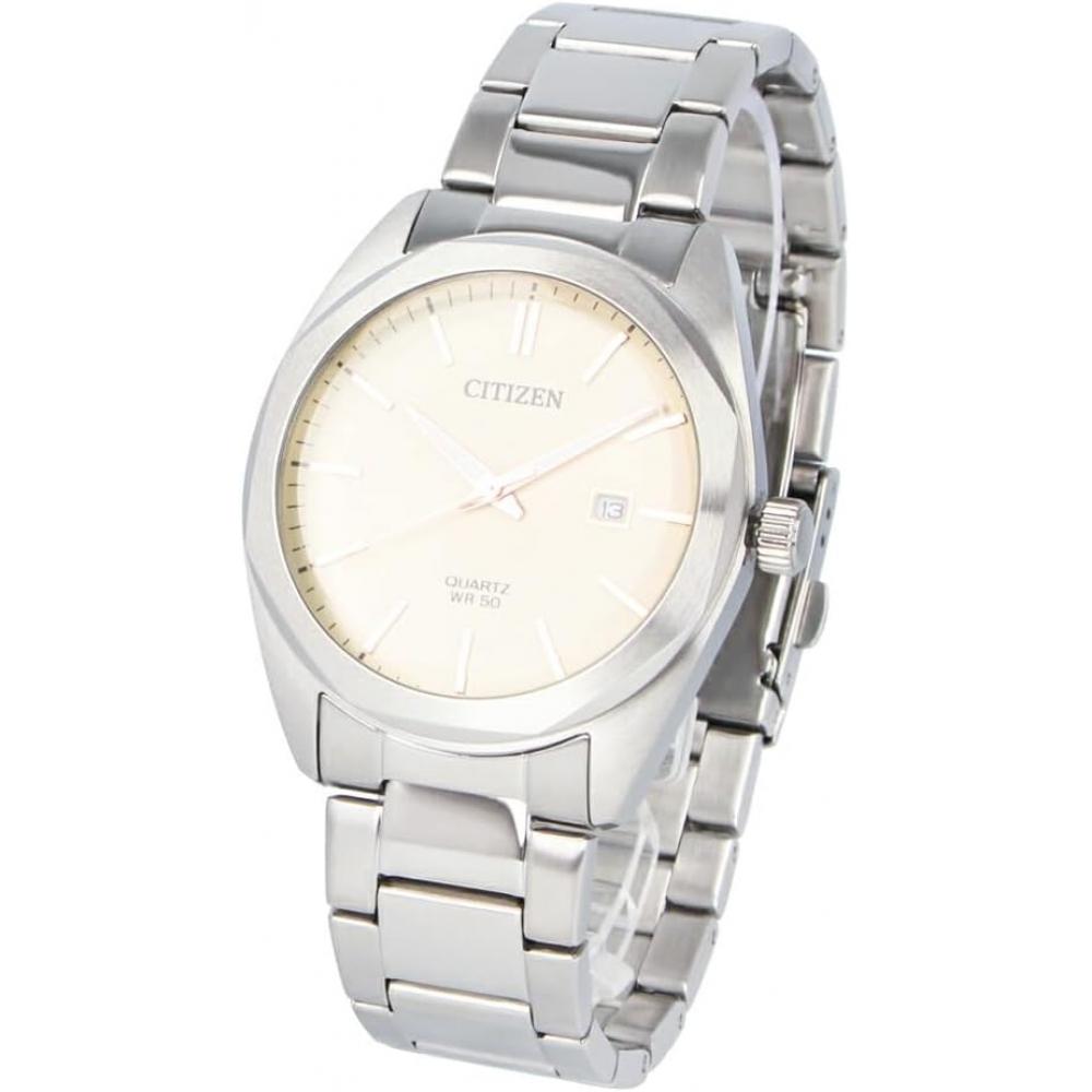 

CITIZEN Citizen Watch мужские кварцевые аналоговые 3 стрелки нержавеющая сталь металл серебристый слоновая кость BI5110 54B [параллельный импортный продукт]