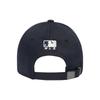 MLB Polyester Baseball Caps Unisex Black Fashion 3ACP0802N50BKS