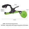 New Elbow Large Mouth Hand Tying Machine for Agricultural Fruit Vegetable Binding Tape Garden Tool