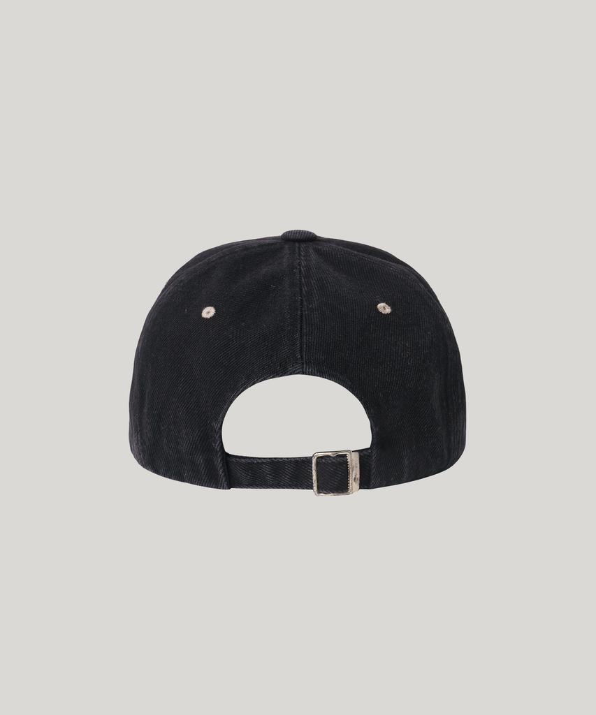 RUSTICCLUB Rrr Vintage Washed Cap_Black