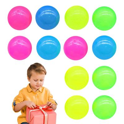 4/6/12 Piezas Bolas Pegajosas para Techo Sensoriales Calmantes Brillan en la Oscuridad Bolas para Techo Reutilizables Recuerdos de Fiesta Adolescentes Cosas Geniales juguete para Familia