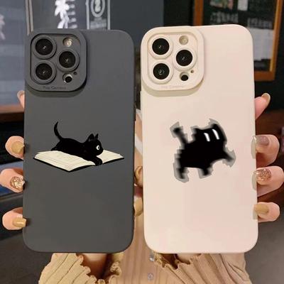 Funda de Silicona para Teléfono de Gato Travieso de Dibujos Animados Para Redmi Note 12 11 Pro Plus 9 10 Pro Max 12S 11S 10S Redmi 12C 10C 4G