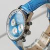 GRANDEUR Watch Japanese Leather JOSC028W5 [Grandeur] Men's Chronograph/Blue