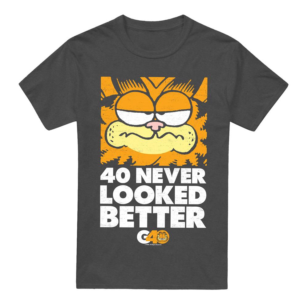 Garfield Unisex Adult 40 Looks T-Shirt