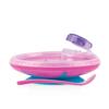 NUBY Assiette Chauffante Avec Ventouse - Rose - 3 Mois +