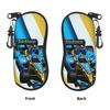 Étui pour lunettes de Fernando Alonso Pochette zippée pour lunettes de soleil Étuis à lunettes tendance et pratiques Housse Organisateur de lunettes unisexe