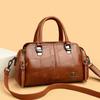 Splicing Pattern Boston Portable Messenger Bag