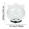 Cat Muzzle Pet Grooming Cover Transparent Face Cover Cat Anti Bite Accessories cats Anti Licking Space Hood Breathable Helmet