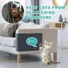 Trimmable Cat Scratching Mat Cat Scratcher Sofa Tape Scratching Post Self-adhesive Carpet Cats Scratch Board Cat Accessories