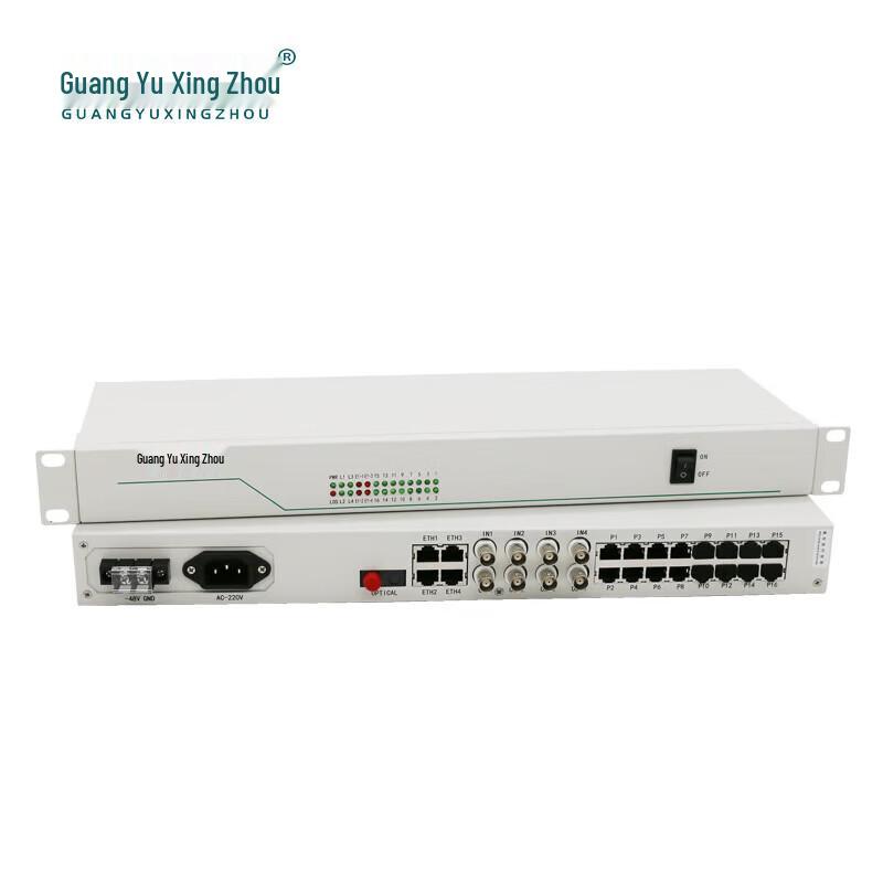 GY-4E14FE4P Multi-service Optical Transceiver