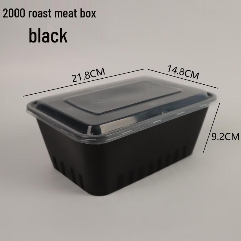 Disposable Rectangular Microwavable Food Containers