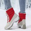 Women Boots Winter Waterproof Snow Boots Fur Women Platform Shoes Slip On Woman Ankle Boots Plush Warm Winter Female Shoes