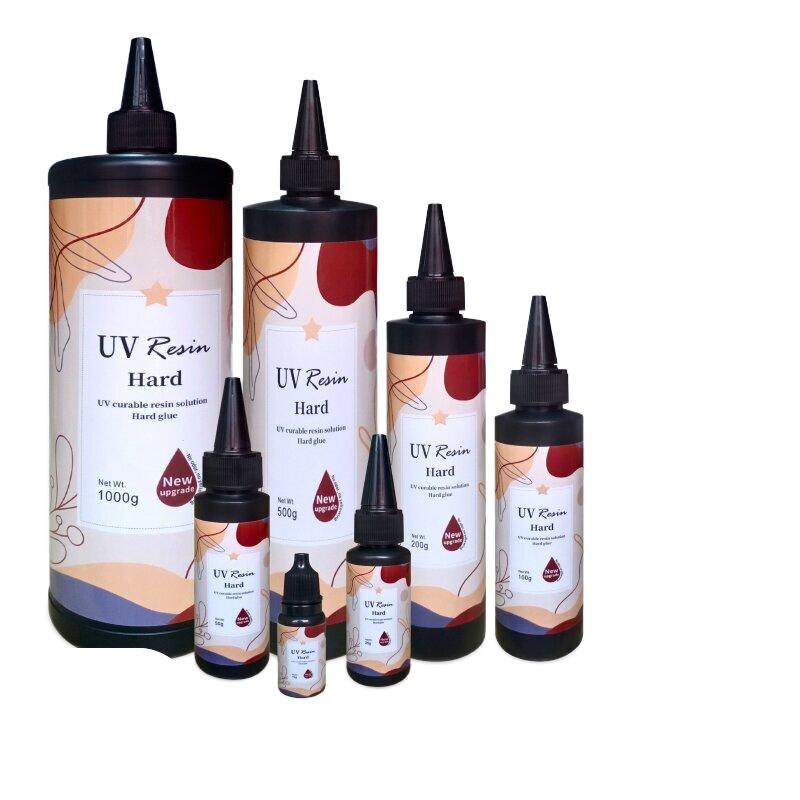 Sticky Shida Odorless Polyurethane UV Crystal Drip Glue High Transparency Yellowing Resistance UV Curing Resin Handmade Odorless-25g