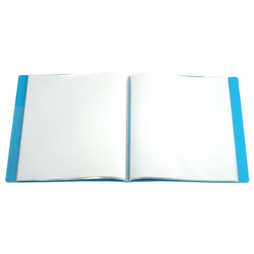 KOKUYO File Clear File Wave Cut A4 20 Sheets Light Blue La-T560LB