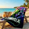 Roblox Customize Text Beach Towel Super Soft & Absorbent Suitable for Sports Travel Swimming Yoga Bathroom Beach And Pool