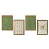 Cotton Thread Woven Tapestry Picture Frame Hand Woven Handmade Tapestry  Entrance Area