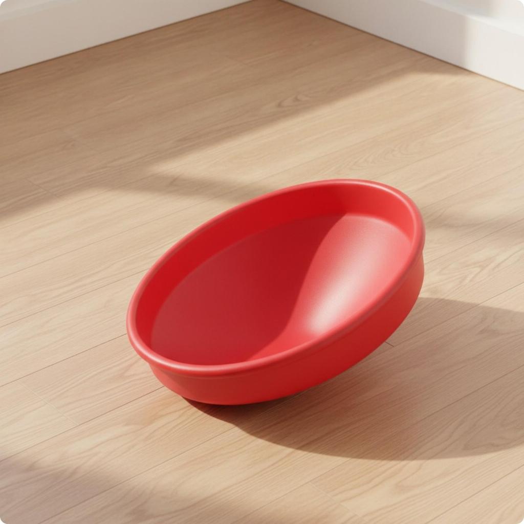 Molded Plastic Rotational Balance Bowl Indoor Sensory-Motor