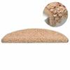Stair Treads 15 Pcs. 65 X 21 X 4 Cm Gold Semi Round Large