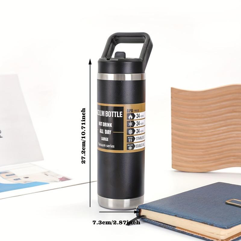 27oz/37oz Thermosflasche Heiß und Kalt Edelstahl Thermoskanne Tragbar Outdoor Camping Reise Auslaufsicher Trinkwasserflaschen