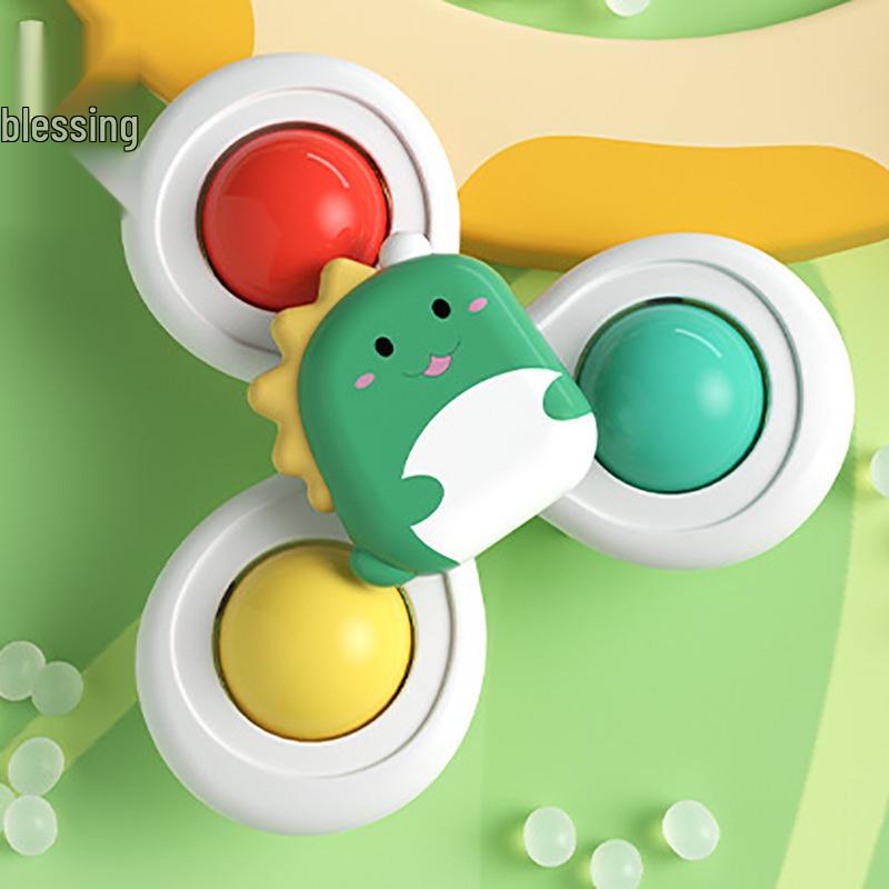 Baby High Chair Educational Spinner Toy, 0-1 Year, Suction Cup Attachment, Ages 6-12 Months
