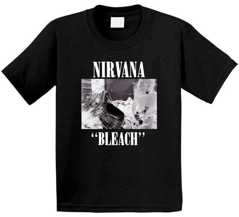 Hot item 1989 Nirvana Bleach Album Unisex T-Shirt S