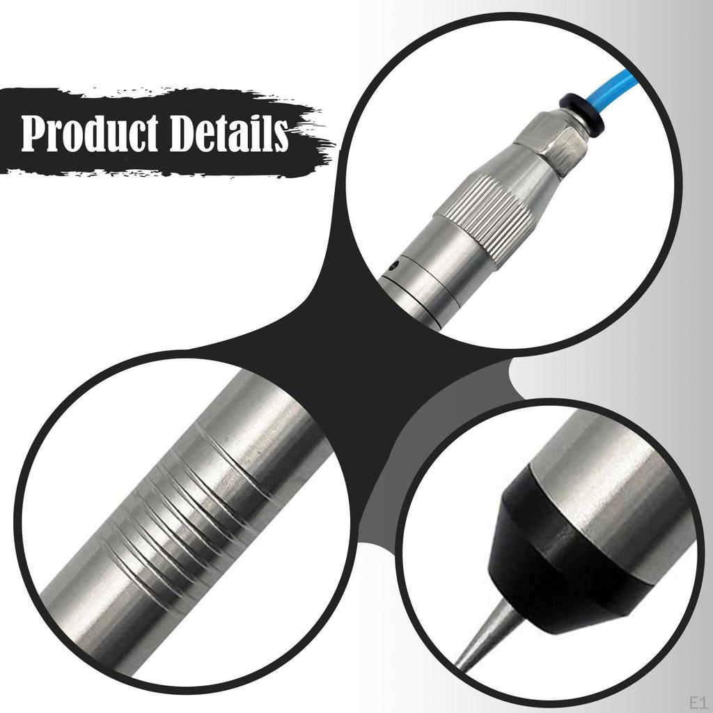 Pneumatic Jewelry Sanding Pen Metal Textu Machine for Craft Stations, ,