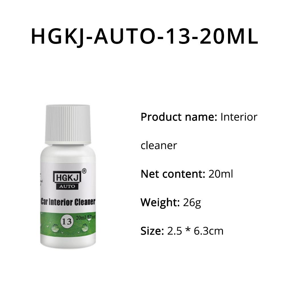 HVIERO-13 20ml-50ml-100ml Sitzinnenreiniger Autofensterglas Autowindschutzscheibe Reinigungszubehör Rost Teerfleckenentferner Lack