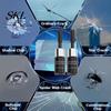 Windshield Crack Repair Tool Chip Kit, Car Kit for Glass Repair, Do It Yourself Fix DIY Small Chips Star Bullseye Minor Damage